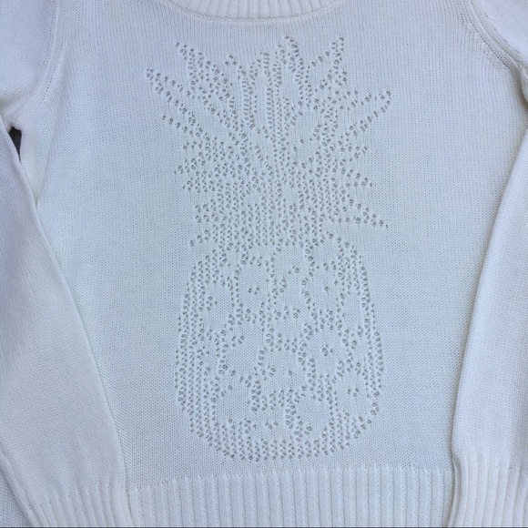 Billabong women’s cutout cotton sweater in ivory - Picture 7 of 7